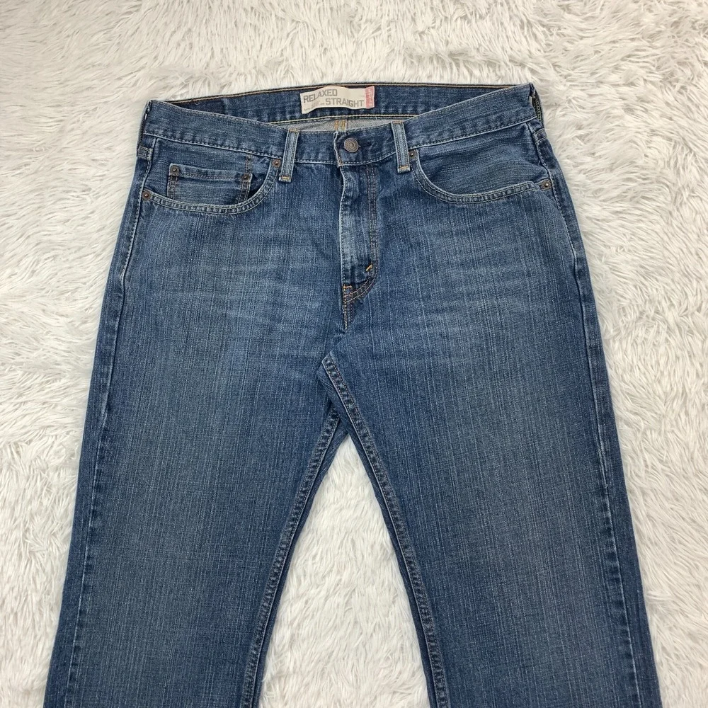 Levis Jeans 34x30 Blue 559 Baggy Loose Relaxed Skater Denim Pants Y2K Tag‎ 33x32